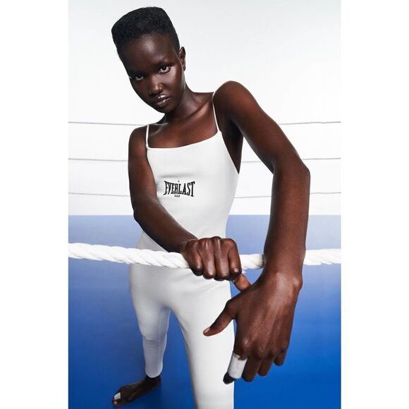 ZARA Everlast Ribbed Jumpsuit New - Picture 6 of 6